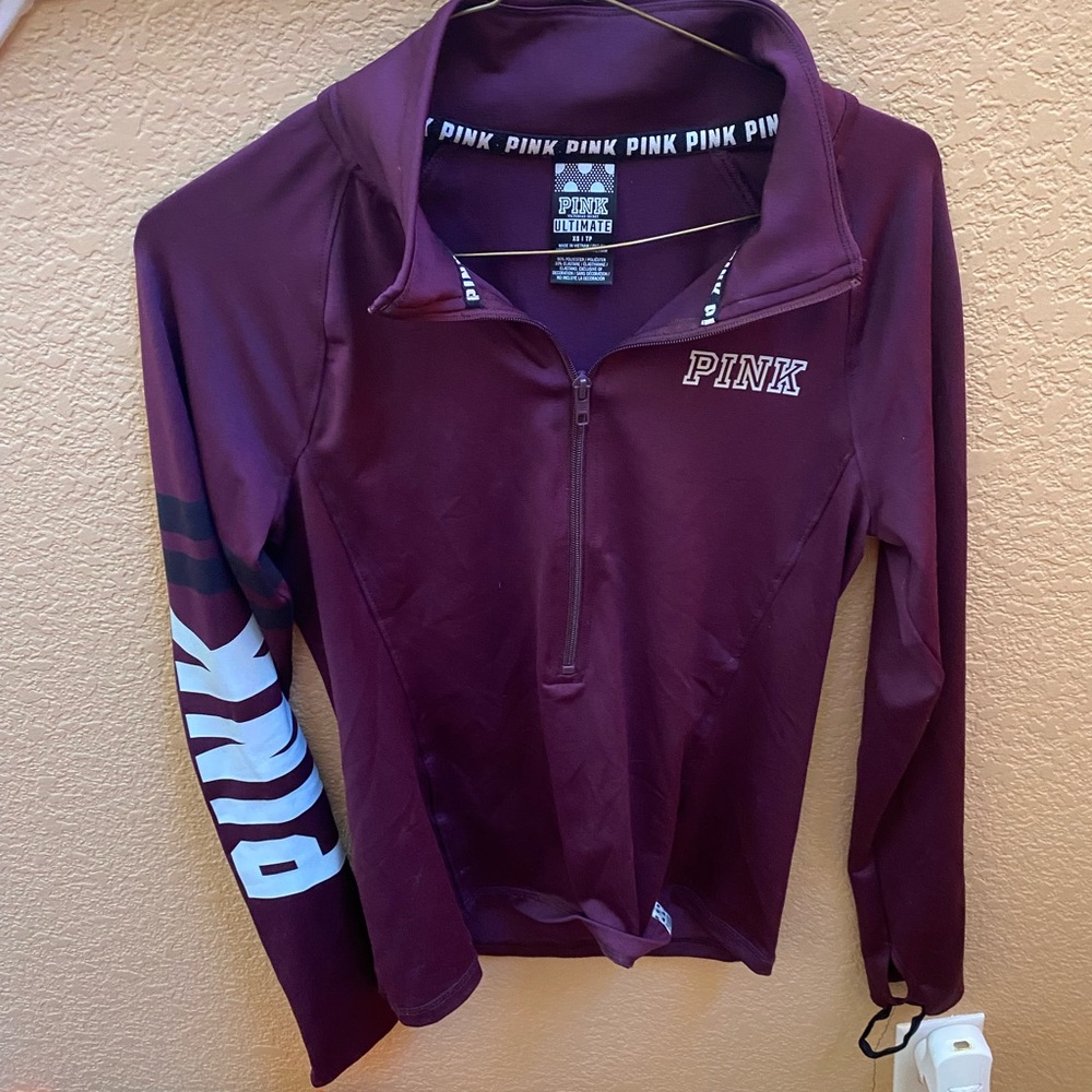 PINK quarter zip